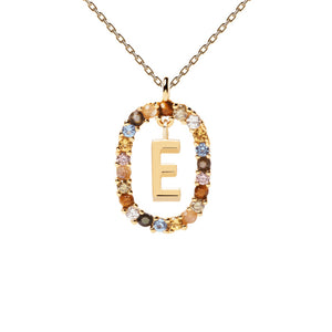 PDPAOLA Luxury Letter Necklace with Free Ring and Earring