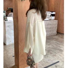 Load image into Gallery viewer, Folded Refreshing Sunscreen Loose Casual Shirt
