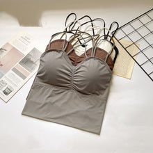 Load image into Gallery viewer, Cross-beautiful Back Sling Wrap Vest-style Top Shirt
