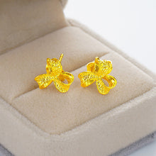 Load image into Gallery viewer, Classic Sand Gold Earrings
