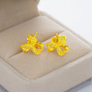 Classic Sand Gold Earrings