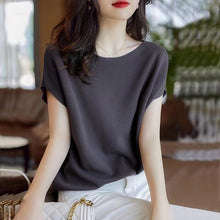 Load image into Gallery viewer, Pullover Comfortable Knit Sweater Top Shirt with Necklace
