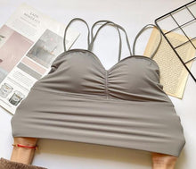 Load image into Gallery viewer, Cross-beautiful Back Sling Wrap Vest-style Top Shirt
