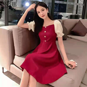 Western Style Short Skirt Women's Dress