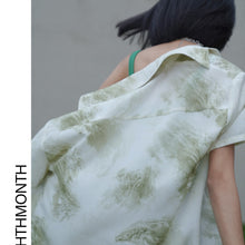 Load image into Gallery viewer, Light Green French Salt Polo Top Shirt
