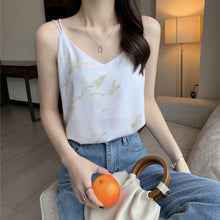 Load image into Gallery viewer, Camisole 2021 Summer Women Chiffon Top Shirt
