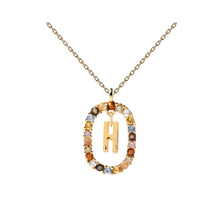 Load image into Gallery viewer, PDPAOLA Luxury Letter Necklace with Free Ring and Earring
