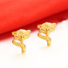 Load image into Gallery viewer, Classic Sand Gold Earrings
