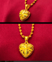 Load image into Gallery viewer, Love Flower Gold Plated Jewelry Set
