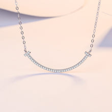 Load image into Gallery viewer, Classy Series s925 Silver Smile Necklace
