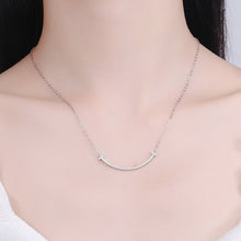 Load image into Gallery viewer, Classy Series s925 Silver Smile Necklace
