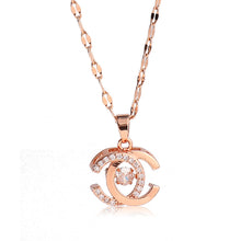 Load image into Gallery viewer, Titanium Steel Double C Jewelry Set
