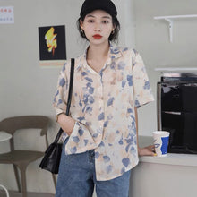 Load image into Gallery viewer, Casual Printed New Style Summer Short-sleeved Shirt
