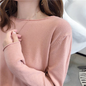 Western Style Round Neck Knit Sweater