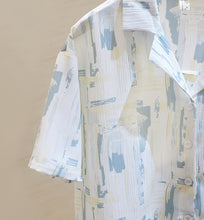 Load image into Gallery viewer, Summer Design V-neck Blouse Chiffon Flower Shirt
