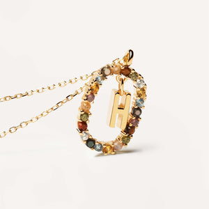 PDPAOLA Luxury Letter Necklace with Free Ring and Earring