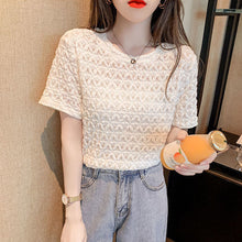 Load image into Gallery viewer, High-waist Summer Short-sleeved Shirt
