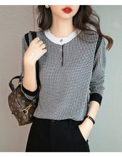 Load image into Gallery viewer, Western Style All-match Round Neck Long-sleeved Sweater
