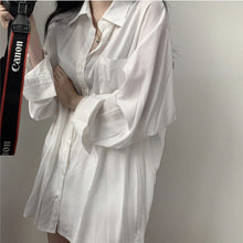 Load image into Gallery viewer, New Wild Korean Loose Design Long-sleeved Shirt
