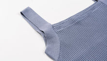 Load image into Gallery viewer, Summer Knit Suspender Vest Shirt
