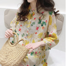 Load image into Gallery viewer, Floral Embroidery Long-sleeved Sunscreen
