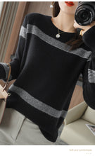 Load image into Gallery viewer, New Cashmere Round Neck Fashion Wool Sweater
