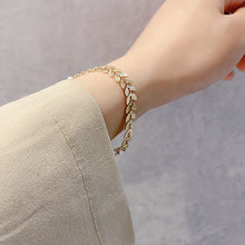 Load image into Gallery viewer, Three-piece Wheat Ear Pearl Necklace Jewelry Set
