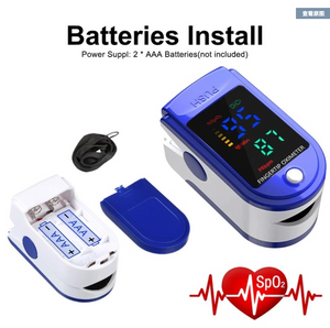 Portable Digital Fingertip Pulse Oximeter